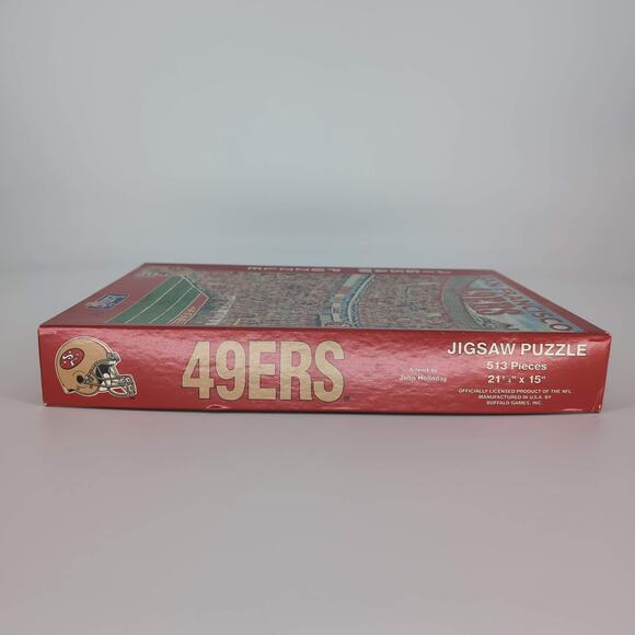 Team NFL Vintage San Francisco 49ers "Fandemonium!" 513 Piece Jigsaw Puzzle GUC - Picture 6 of 12